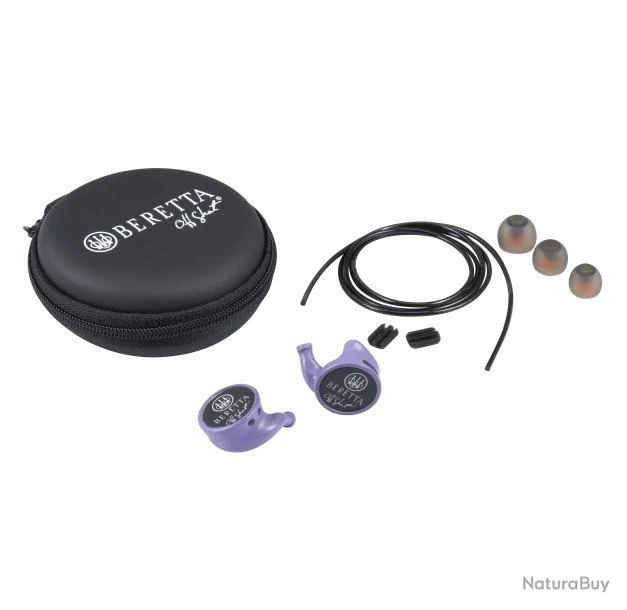BERETTA ECOUTEURS MINI CASQUE COMFORT PLUS VIOLET 3 BERETTA ECOUTEURS MINI CASQUE COMFORT PLUS VIOLET
