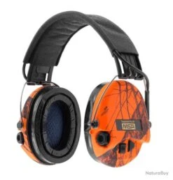 CASQUE AUDIO AMPLIFIE PRO X CAMO ORANGE MSA SORDIN