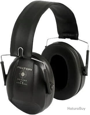 CASQUE PELTOR BULL'EYE I NOIR AVEC SERRE-TETE PLIABLE. Lot De 2 Casques. 3 CASQUE PELTOR BULL'EYE I NOIR AVEC SERRE-TETE PLIABLE. Lot De 2 Casques.