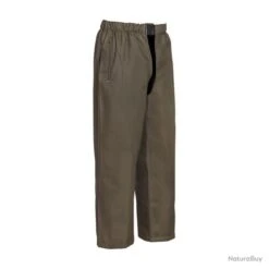 CUISSARD DE CHASSE ENFANT PERCUSSION RENFORT KAKI - TAILLE 8A/10A