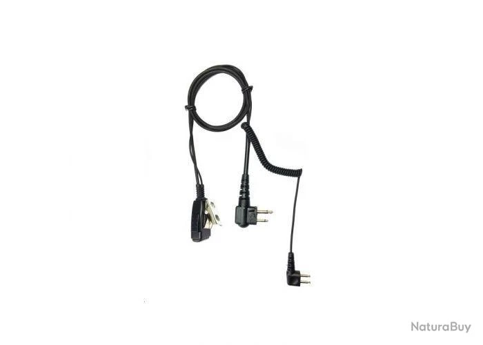 Cable Micro Pour Casque Peltor SportTac - Talkie Walkie Motorola Et Midland G15 3 Cable Micro Pour Casque Peltor SportTac - Talkie Walkie Motorola Et Midland G15