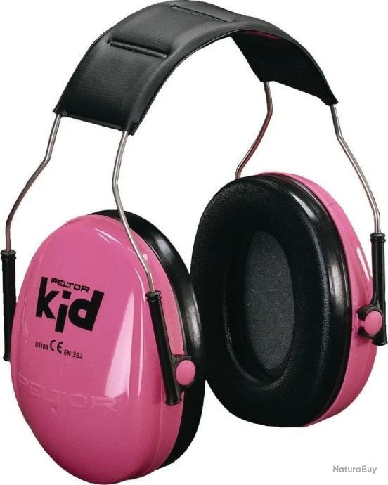 Casque Peltor Enfant Rose 3 Casque Peltor Enfant Rose