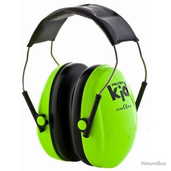 Casque Anti-bruit Peltor Kid Neon Vert 3 Casque Anti-bruit Peltor Kid Neon Vert