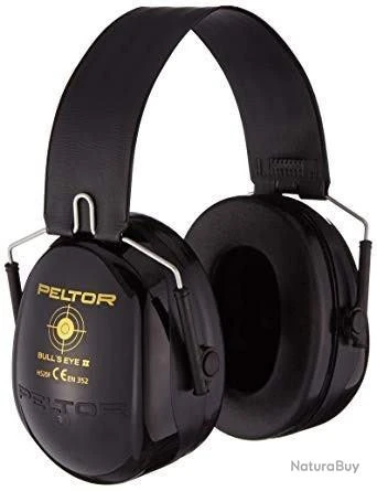 Casque Anti-bruit Bull's Eye Peltor Noir 3 Casque Anti-bruit Bull's Eye Peltor Noir