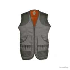 GILET DE CHASSE REVERSIBLE TEMPS DOUX NATURELAND KAKI - TAILLE 3XL / XXXL