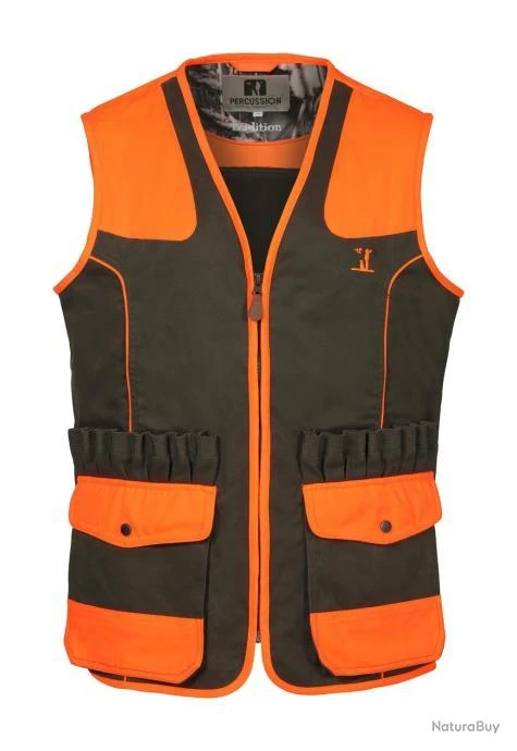 Gilet De Chasse Percussion Tradition Haute Visibilité 3 Gilet De Chasse Percussion Tradition Haute Visibilité