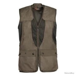 Gilet De Chasse Kaki VERNEY CARRON GROUSE - TAILLE 3XL