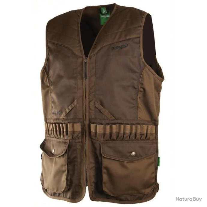 Gilet Marron Spécial Calibre 20 Treeland Marron
