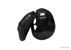 3M Paire De Coquilles Noires Pour Sporttac