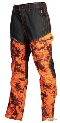 Pantalon De Traque Somlys 598N Digital Camo Orange