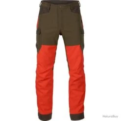 Härkila Pantalon Wildboar Pro Orange Willow Green Traqueur