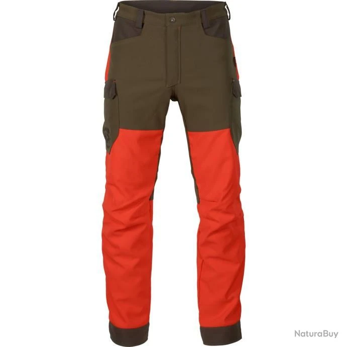 Härkila Pantalon Wildboar Pro Orange Willow Green Traqueur 3 Härkila Pantalon Wildboar Pro Orange Willow Green Traqueur
