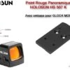 Point Rouge Panoramique HOLOSUN HS507K - Pour Glock MOS