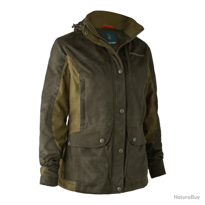 Deerhunter Veste De Chasse Femme Estelle Marron 3 Deerhunter Veste De Chasse Femme Estelle Marron