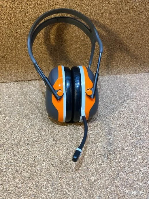 Casque Anti Bruit Peltor Avec Oreillette Bluetooth 3M X4A Orange Fluo 3 Casque Anti Bruit Peltor Avec Oreillette Bluetooth 3M X4A Orange Fluo