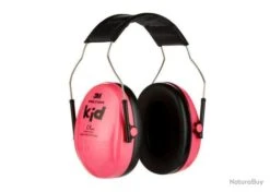 CASQUE PELTOR POUR ENFANT ROSE