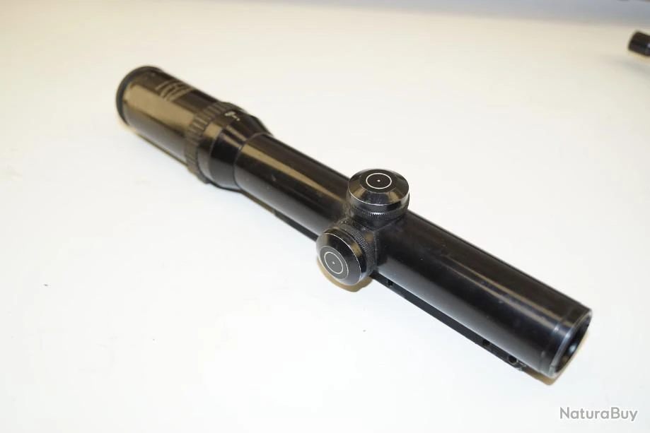 Lunette Schmidt & Bender 1 1/4 -4x20 Réticule N°2 A Rail Sans Prix De Reserve !! 4 Lunette Schmidt & Bender 1 1/4 -4x20 Réticule N°2 A Rail Sans Prix De Reserve !! – Image 2