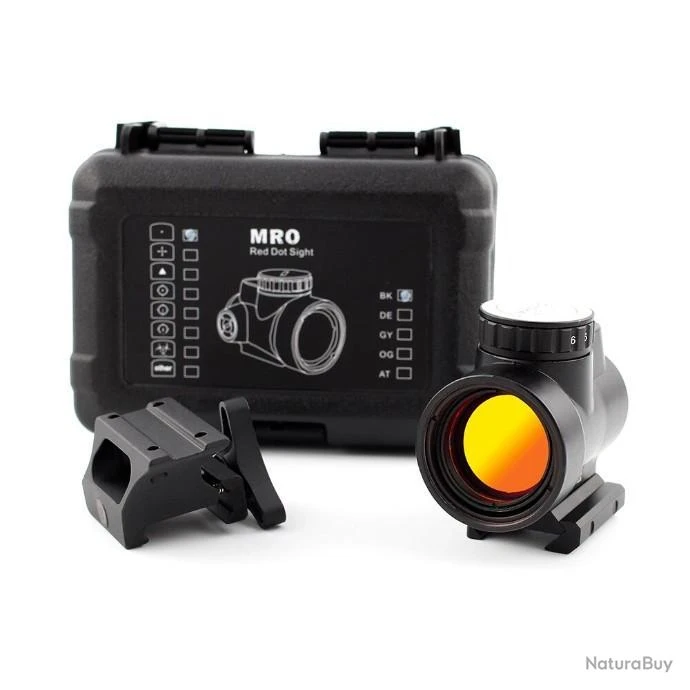 SPINA OPTICS Visée Réflexe Tactique MRO HD Réticule Portée De Visée à Point Rouge LIVRAISON GRATUITE 4 SPINA OPTICS Visée Réflexe Tactique MRO HD Réticule Portée De Visée à Point Rouge LIVRAISON GRATUITE – Image 2