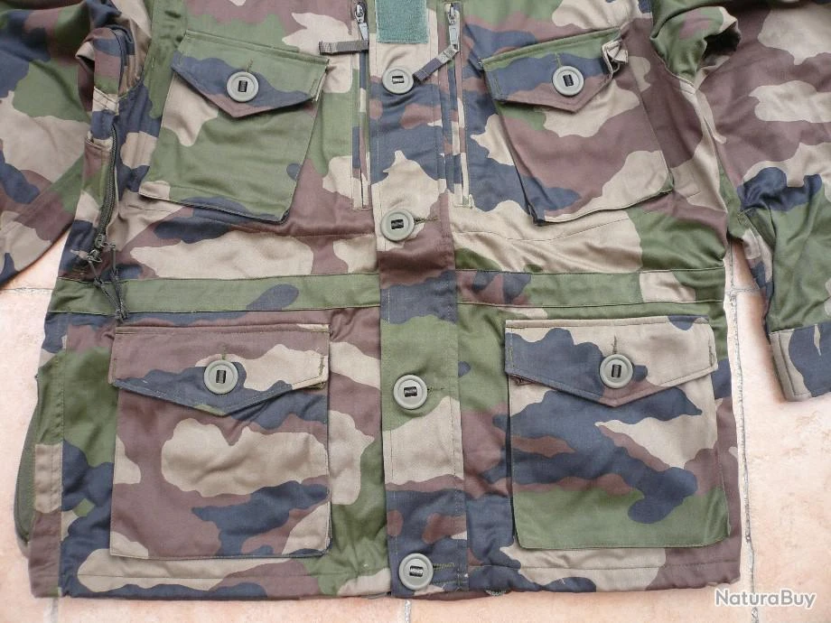 VESTE Chasse T3 TREILLIS FELIN 4M / FELIN T3 / VESTE T3 Taille 4M : Neuf Armée 4 VESTE Chasse T3 TREILLIS FELIN 4M / FELIN T3 / VESTE T3 Taille 4M : Neuf Armée – Image 2