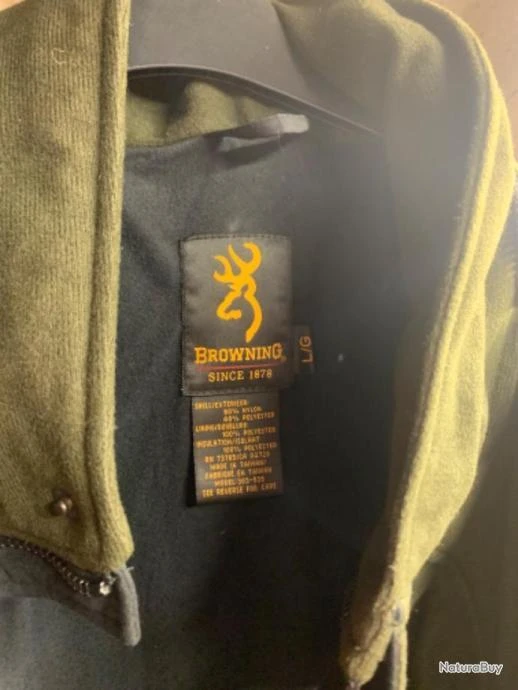 Veste Browning Gortex Taille L Très Bon état, Jamais été Portée à La Chasse. 4 Veste Browning Gortex Taille L Très Bon état, Jamais été Portée à La Chasse. – Image 2