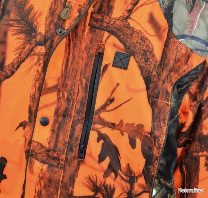 Veste De Poste PERCUSSION BROCARD GHOST CAMO BLAZE Taille S 4 Veste De Poste PERCUSSION BROCARD GHOST CAMO BLAZE Taille S â Image 2