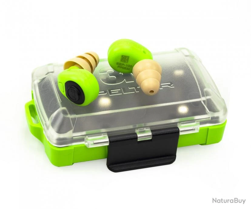 Bouchons Electroniques Anti Bruit Peltor EEP100 Vert 3 Bouchons Electroniques Anti Bruit Peltor EEP100 Vert