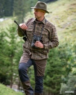 Deerhunter Chemise Noah Stormliner (Couleur: Carreaux Vert/brun, Taille: L) -Chasse Offres Boutique 00003 Chemise Noah Stormliner Couleur Carreaux vert brun Taille L