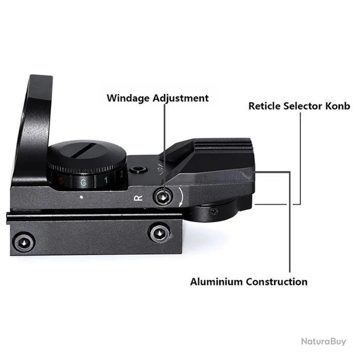 FIRE WOLF Point Rouge Refex 1X SABLE - LIVRAISON GRATUITE !! 5 FIRE WOLF Point Rouge Refex 1X SABLE - LIVRAISON GRATUITE !! – Image 3
