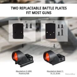 FLY SHARK -Mini RMR SRO Red Dot Scope Sight 2.5 Moa, LIVRAISON GRATUITE!! 9 FLY SHARK -Mini RMR SRO Red Dot Scope Sight 2.5 Moa, LIVRAISON GRATUITE!! -Chasse Offres Boutique 00003 FLY SHARK Mini RMR SRO Red Dot Scope Sight 2.5 moa LIVRAISON GRATUITE