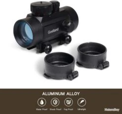 Lunette De Visée Pour Fusil à Réflexes De 30 Mm Viseur Point Rouge & Vert Couvercle D'objectif -Chasse Offres Boutique 00003 Lunette de Visee pour Fusil a Reflexes de 30 mm Viseur Point Rouge Vert Couvercle d objectif