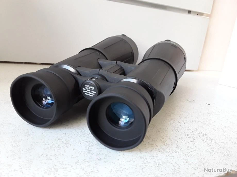 8405 PAIRES DE JUMELLES VEOPTIK 9X63 GRAND ANGLE NOIR NEUF 6 8405 PAIRES DE JUMELLES VEOPTIK 9X63 GRAND ANGLE NOIR NEUF – Image 4