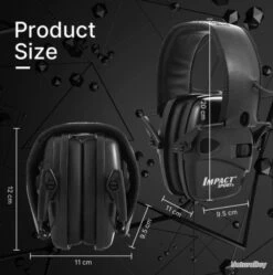 Casque Anti-Bruit électronique IMPACT SPORT Coloris NOIR....1 Euro 15 Casque Anti-Bruit électronique IMPACT SPORT Coloris NOIR....1 Euro -Chasse Offres Boutique 00004 Casque Anti Bruit electronique IMPACT SPORT coloris NOIR.1 euro