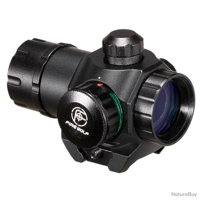 Fire Wolf 1x22 Red Dot Viseur Point Rouge Lunette De Visée Optique Rail 20mm Pour La Chasse Neuf 6 Fire Wolf 1x22 Red Dot Viseur Point Rouge Lunette De Visée Optique Rail 20mm Pour La Chasse Neuf – Image 4