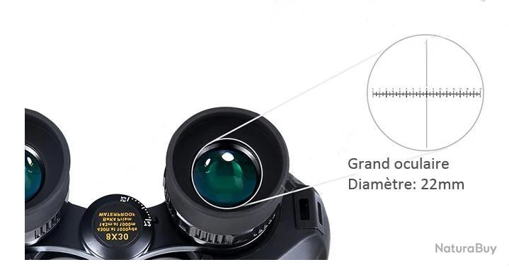 Jumelles Loisirs 8x30 Porro BAK4 Prism HD 6 Jumelles Loisirs 8x30 Porro BAK4 Prism HD – Image 4