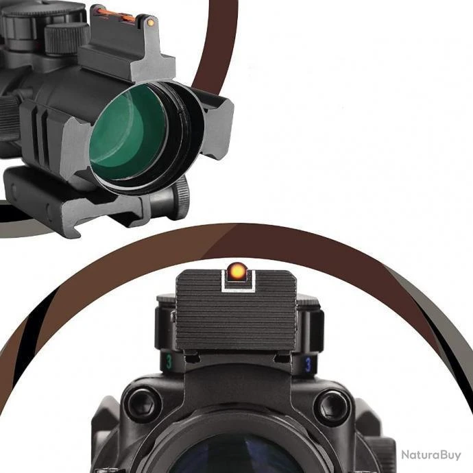 Point Rouge Tactique 4x32 Pour Rail 20 Mm - Triple Illumination - LIVRAISON GRATUITE ET RAPIDE 7 Point Rouge Tactique 4x32 Pour Rail 20 Mm - Triple Illumination - LIVRAISON GRATUITE ET RAPIDE – Image 5