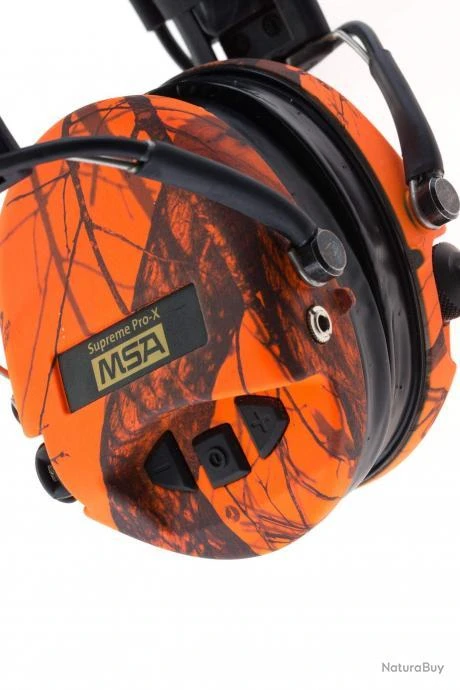 Casque Antibruit MSA Sordin Supreme Pro-X Orange 4 Casque Antibruit MSA Sordin Supreme Pro-X Orange – Image 2