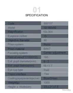 BIIJA Jumelles 10-180X90 - LIVRAISON GRATUITE !! 15 BIIJA Jumelles 10-180X90 - LIVRAISON GRATUITE !! -Chasse Offres Boutique 00007 BIIJA Jumelles 10 180X90 LIVRAISON GRATUITE