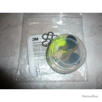 3 Paires De Bouchons Anti Bruits - Bouchons De Tir - Tir, Combat, Marque 3M 8 3 Paires De Bouchons Anti Bruits - Bouchons De Tir - Tir, Combat, Marque 3M – Image 6