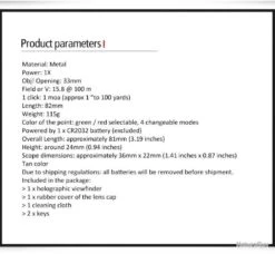 FIRE WOLF Point Rouge Reflex Rail 20MM - LIVRAISON GRATUITE !! 15 FIRE WOLF Point Rouge Reflex Rail 20MM - LIVRAISON GRATUITE !! -Chasse Offres Boutique 00007 FIRE WOLF Point Rouge Reflex Rail 20MM LIVRAISON GRATUITE