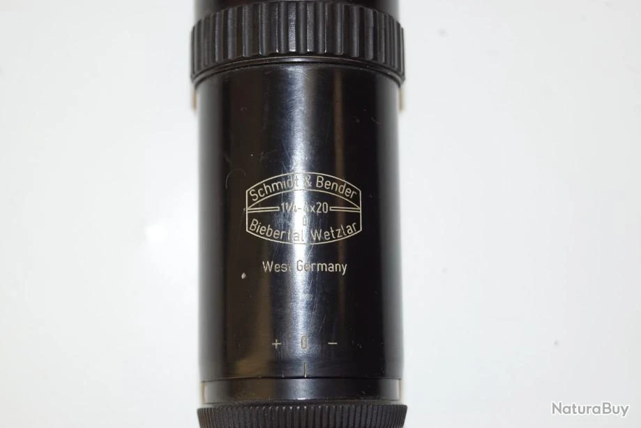 Lunette Schmidt & Bender 1 1/4 -4x20 Réticule N°2 A Rail Sans Prix De Reserve !! 9 Lunette Schmidt & Bender 1 1/4 -4x20 Réticule N°2 A Rail Sans Prix De Reserve !! – Image 7