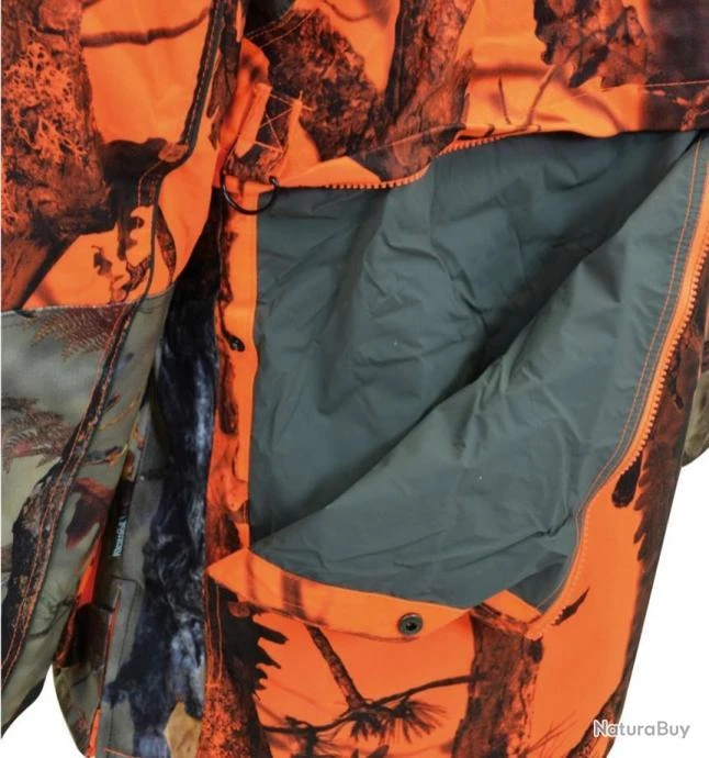 Veste De Poste PERCUSSION BROCARD GHOST CAMO BLAZE Taille S 9 Veste De Poste PERCUSSION BROCARD GHOST CAMO BLAZE Taille S â Image 7