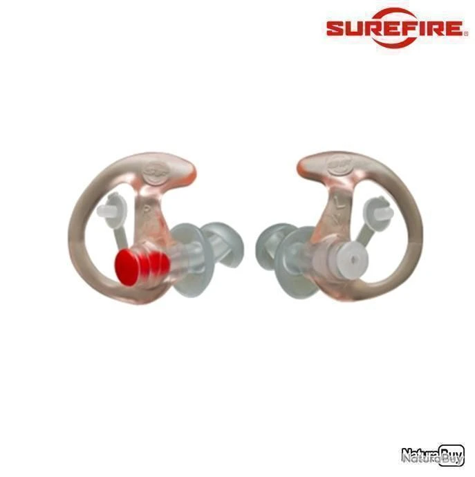 Bouchon Atténuateur De Son Surefire EP3 Sonic Transparent - Taille S 3 Bouchon Atténuateur De Son Surefire EP3 Sonic Transparent - Taille S
