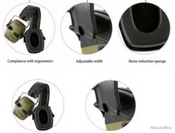 Casque Anti-Bruit électronique IMPACT SPORT Coloris NOIR....1 Euro 20 Casque Anti-Bruit électronique IMPACT SPORT Coloris NOIR....1 Euro -Chasse Offres Boutique 00009 Casque Anti Bruit electronique IMPACT SPORT coloris NOIR.1 euro