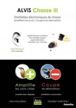 Oreillettes Alvis Chasse III -Chasse Offres Boutique 00010 Oreillettes Alvis Chasse III