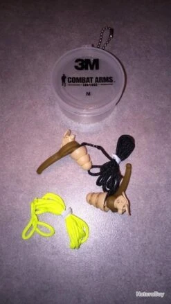 10 PAIRES DE BOUCHONS ANTI BRUITS De Marque 3M (neufs) Lot De X10 Paires Combat Arms 4.1 New