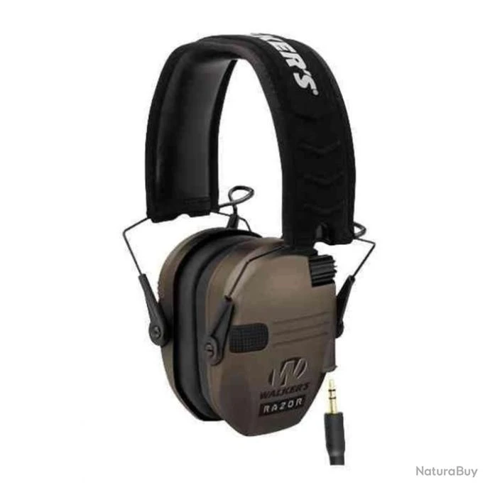 Casque Anti Bruit électronique Walker's Razor 2 - Savanne 3 Casque Anti Bruit électronique Walker's Razor 2 - Savanne