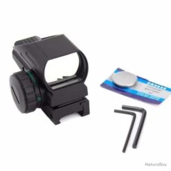 Viseur Holographique Point Rouge/vert 4 Réticules 1x22x33 23 Viseur Holographique Point Rouge/vert 4 Réticules 1x22x33 -Chasse Offres Boutique 00011 Viseur holographique point rouge vert 4 reticules 1x22x33