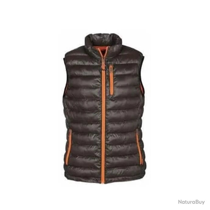 Gilet Matelassé Idaho Trekking Marron 4 Gilet Matelassé Idaho Trekking Marron – Image 2