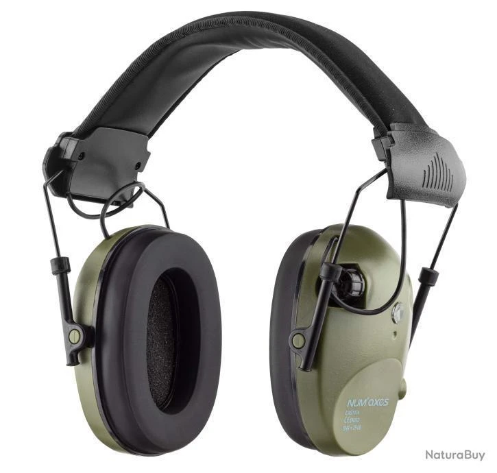 Casque Antibruit électronique Num'Axes CAS1034 Kaki - NUM'AXES - Casque Antibruit électro. CAS1034 K 5 Casque Antibruit électronique Num'Axes CAS1034 Kaki - NUM'AXES - Casque Antibruit électro. CAS1034 K – Image 3