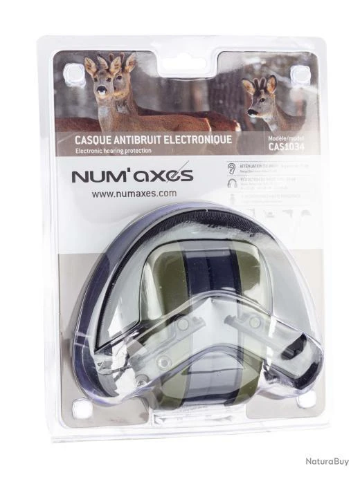 Casque Antibruit électronique Num'Axes CAS1034 Kaki - NUM'AXES - Casque Antibruit électro. CAS1034 K 11 Casque Antibruit électronique Num'Axes CAS1034 Kaki - NUM'AXES - Casque Antibruit électro. CAS1034 K – Image 9